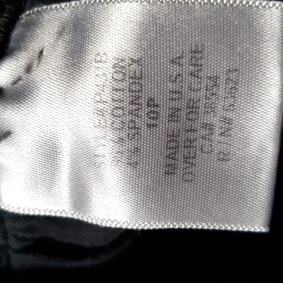 Black, tummy tuck jeans, size 10P. - Picture 4 of 4